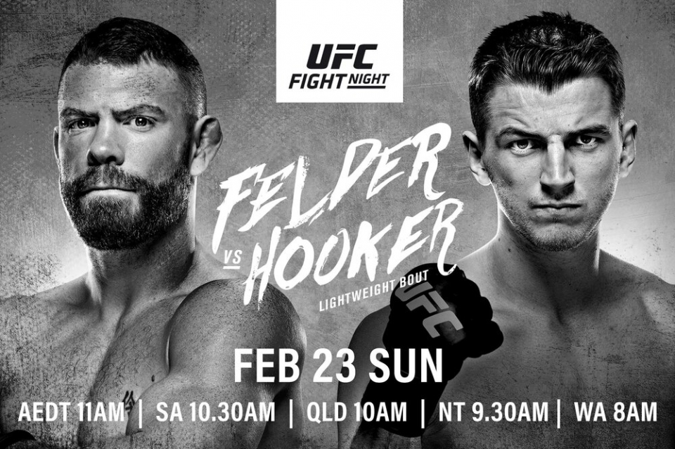 UFC 파이트 나이트 168 폴 펠더 vs 댄 후커