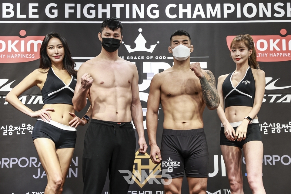[웰터급 타이틀전] 김한슬(77.70kg) vs 고석현(77.65kg)