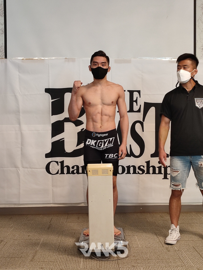 플라이급 박상민(57kg) vs 이승철(56.20kg) Ⓒ정성욱 기자