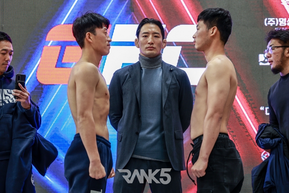 [밴텀급] 김효식(61.50kg) VS 김희찬(61.70kg)Ⓒ박종혁 사진기자