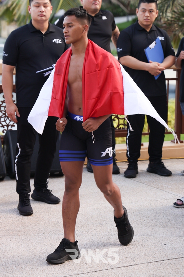 홍준영(70.72kg) vs 알파안디 갈리(68.26kg) Ⓒ정성욱 기자